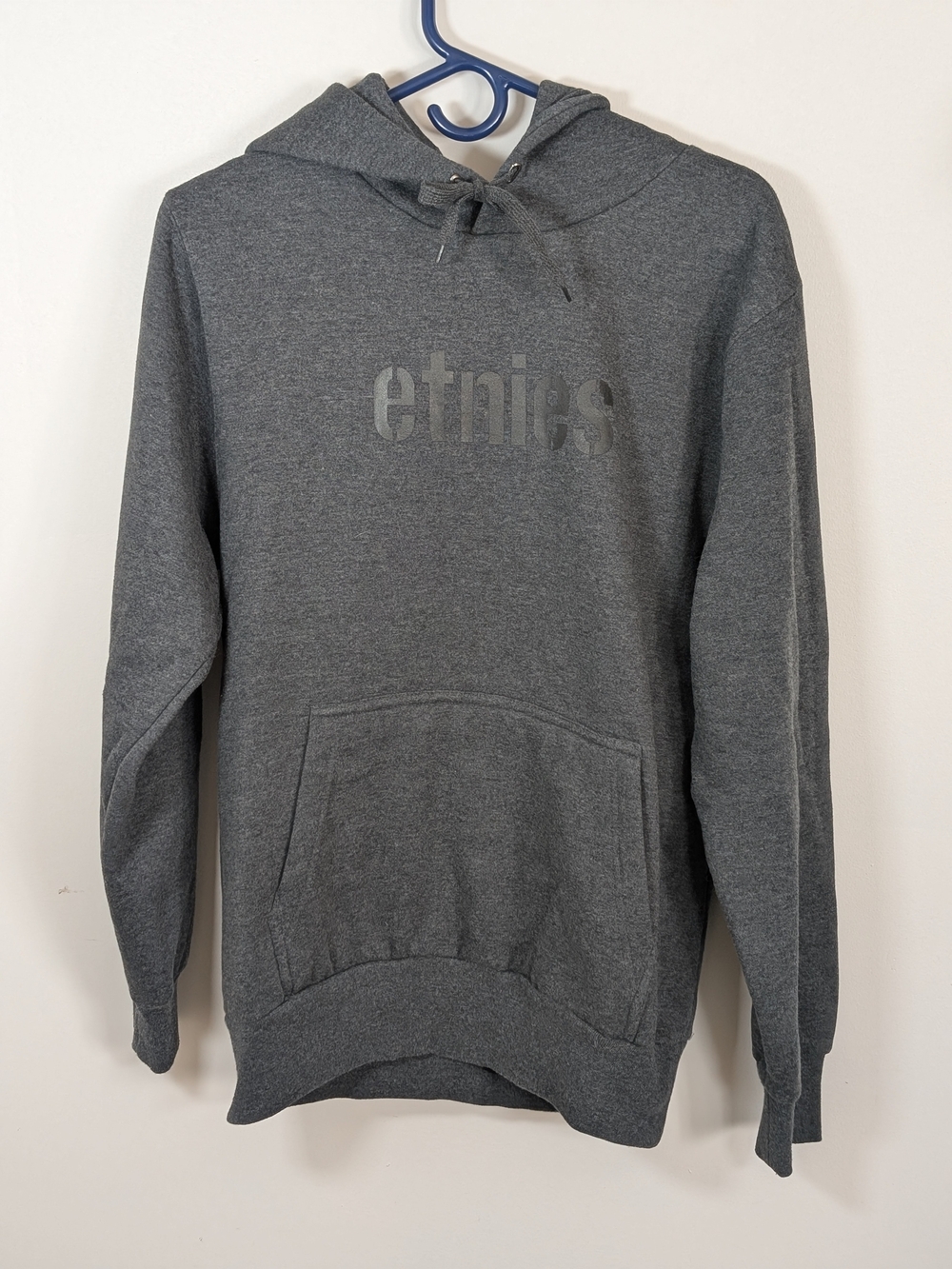 Etnies Heather Dark Gray Logo Hoodie